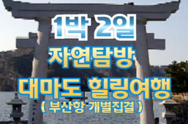 [부산항 합류 - 1박 ] 대마도 역사와 자연 탐방 (1박2일) 여행 [부산항 합류]